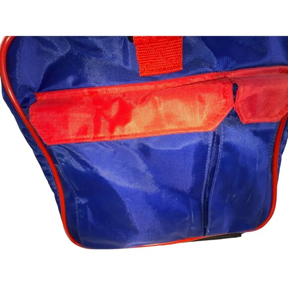 Snickers Athletic Soccer Football Duffel Sport Bag Vtg 1990 Candy Advertisement - Picture 5 of 11